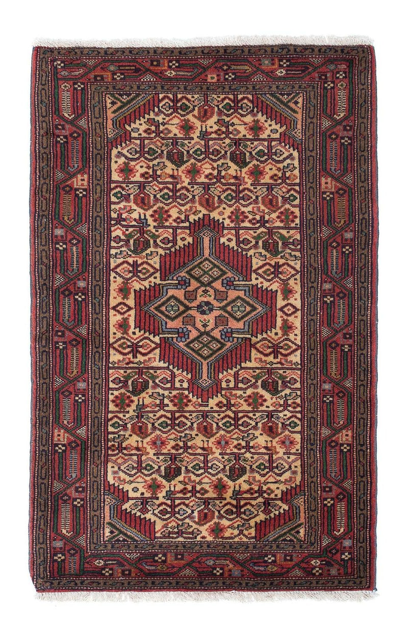 Tapis persan - Nomadic - 133 x 82 cm - beige