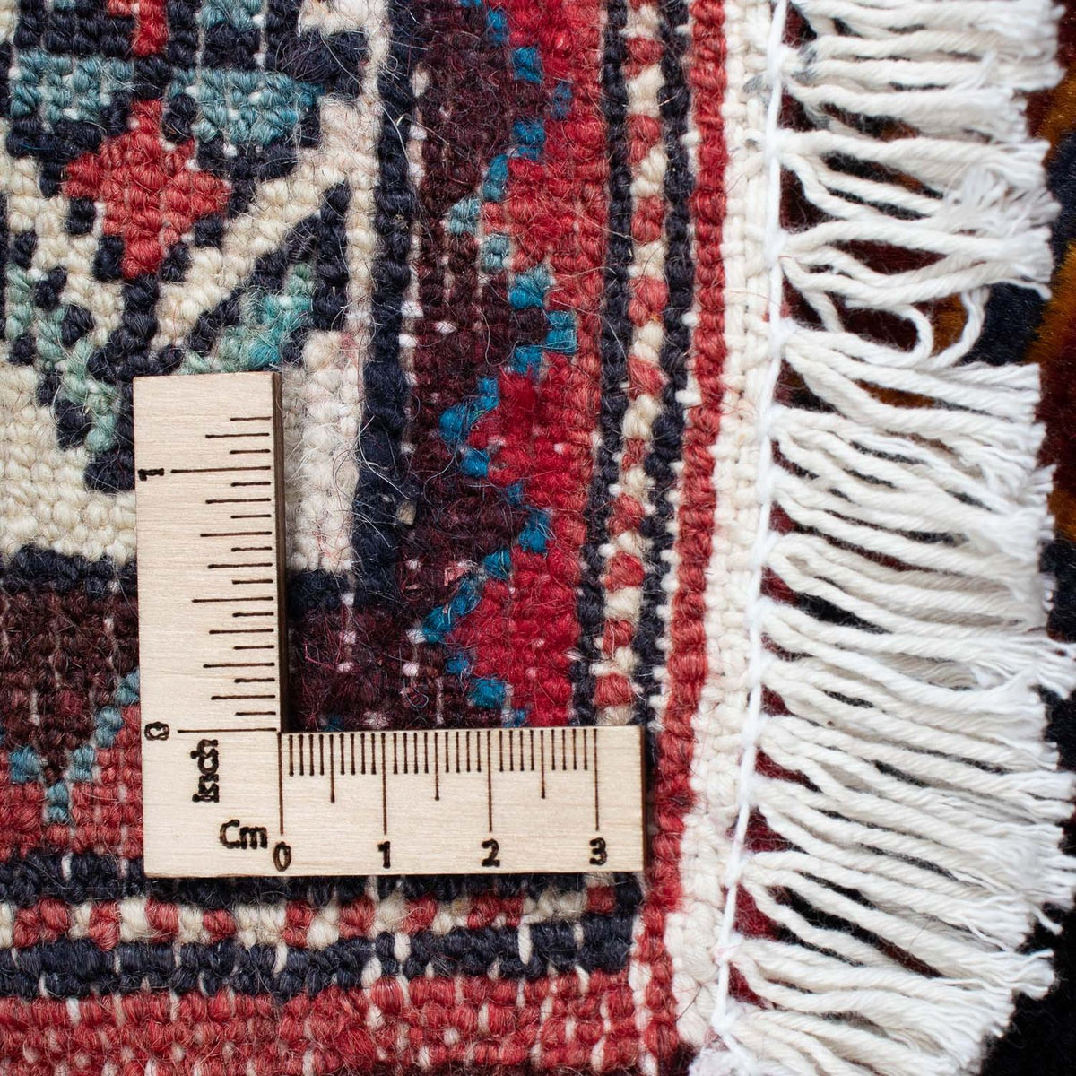 Tapis persan - Nomadic - 118 x 81 cm - rouge foncé