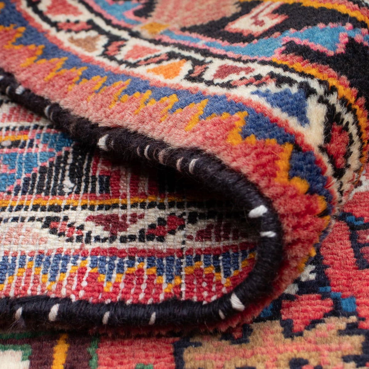 Tapis persan - Nomadic - 122 x 90 cm - rouge