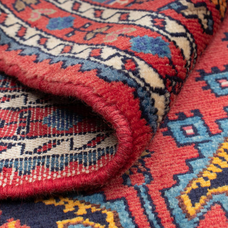 Tapis persan - Nomadic - 130 x 90 cm - rouge