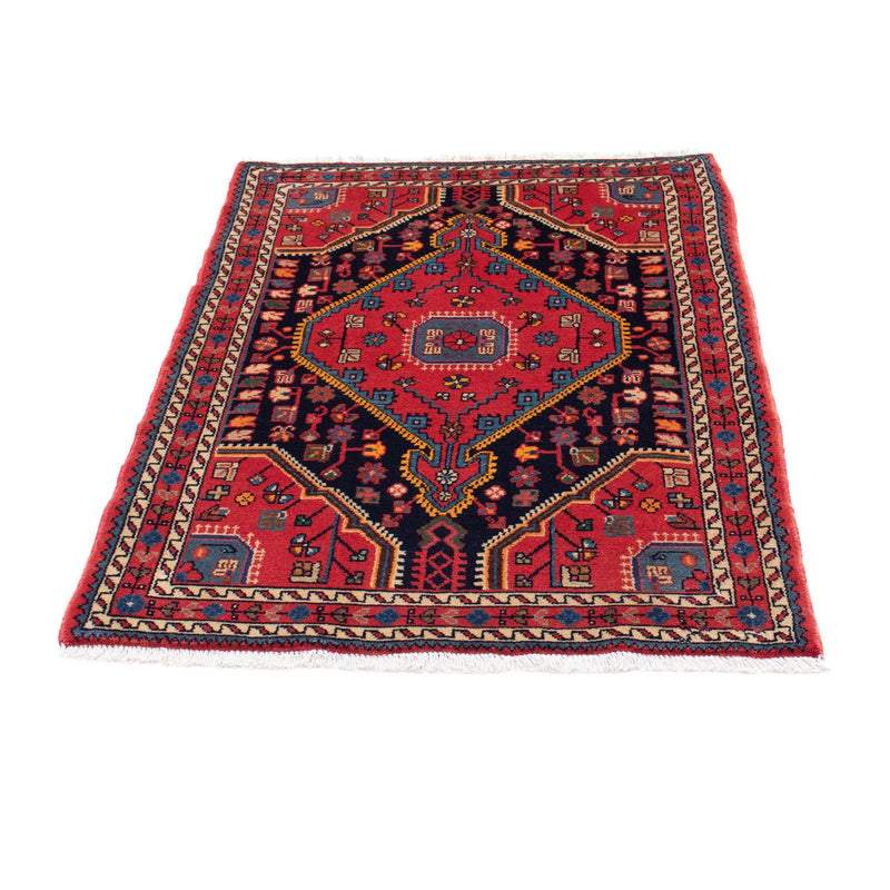 Tapis persan - Nomadic - 130 x 90 cm - rouge