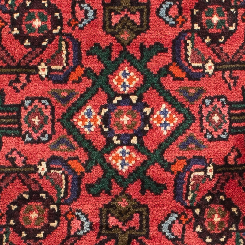 Tapis de couloir Tapis persan - Nomadic - 190 x 68 cm - rouge foncé