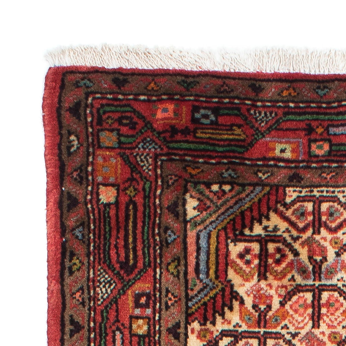 Tapis de couloir Tapis persan - Nomadic - 212 x 83 cm - beige