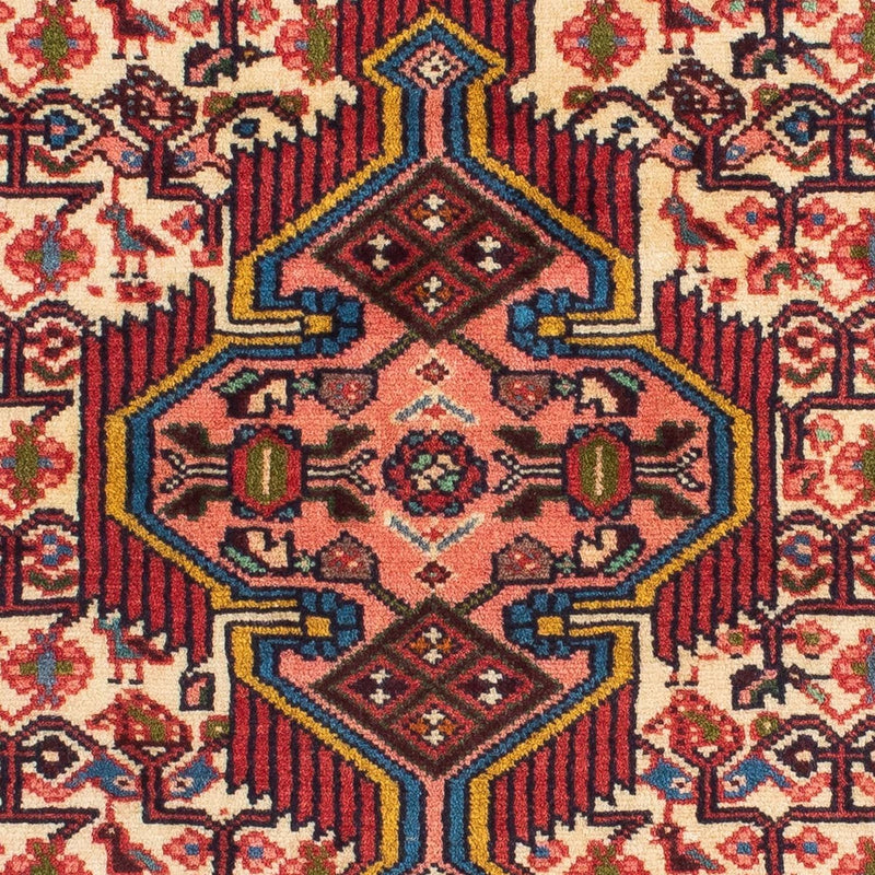 Tapis de couloir Tapis persan - Nomadic - 195 x 82 cm - rouge clair