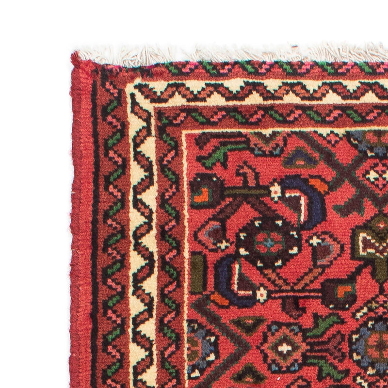 Tapis de couloir Tapis persan - Nomadic - 195 x 68 cm - rouge foncé