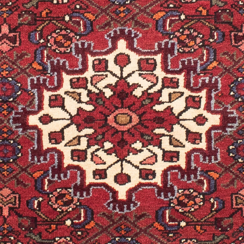 Tapis persan - Nomadic - 157 x 105 cm - rouge foncé