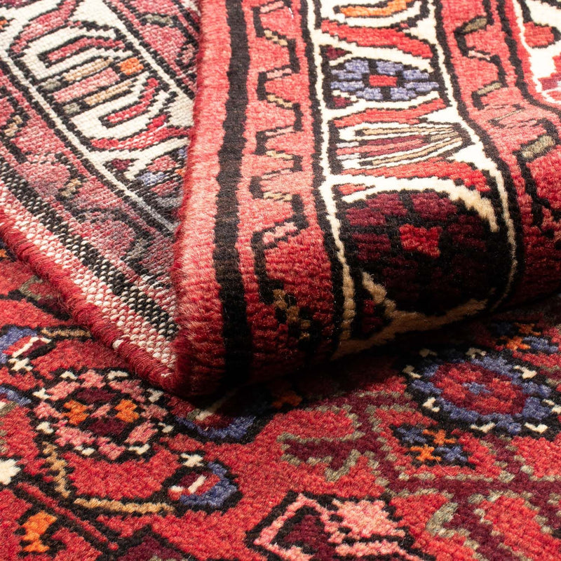 Tapis persan - Nomadic - 157 x 105 cm - rouge foncé