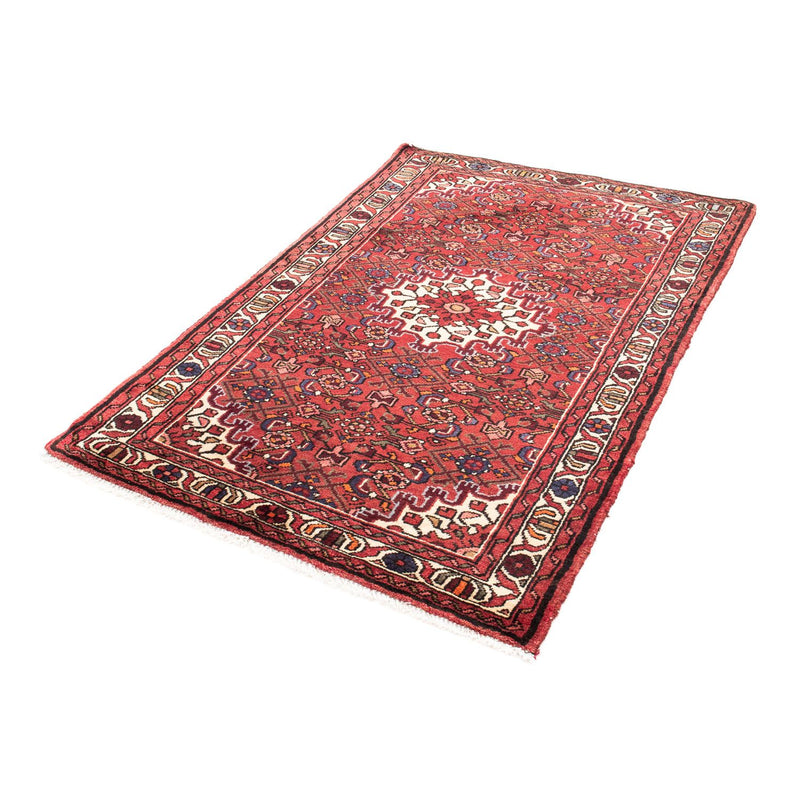 Tapis persan - Nomadic - 157 x 105 cm - rouge foncé