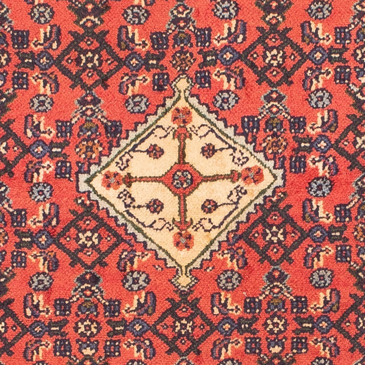 Tapis persan - Nomadic - 150 x 102 cm - rouge clair