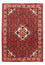 Tapis persan - Nomadic - 152 x 103 cm - rouge foncé