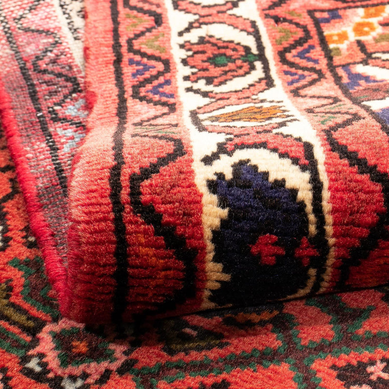 Tapis persan - Nomadic - 152 x 103 cm - rouge foncé