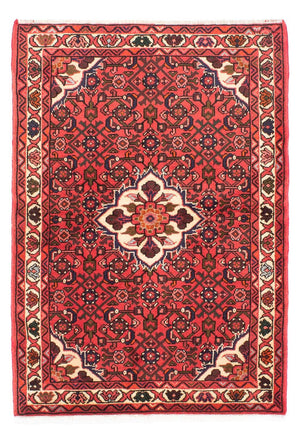 Tapis persan - Nomadic - 155 x 105 cm - rouge