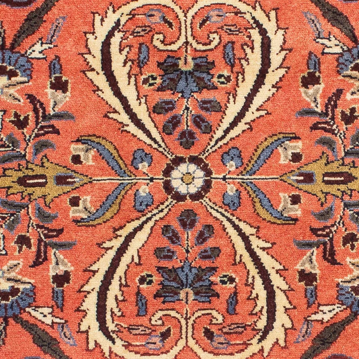 Tapis de couloir Tapis persan - Nomadic - 220 x 83 cm - rouge clair