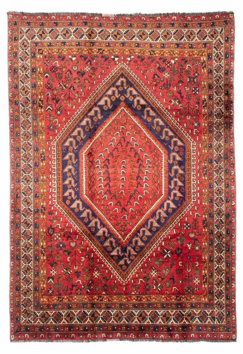 Tapis persan - Nomadic - 298 x 207 cm - rouge