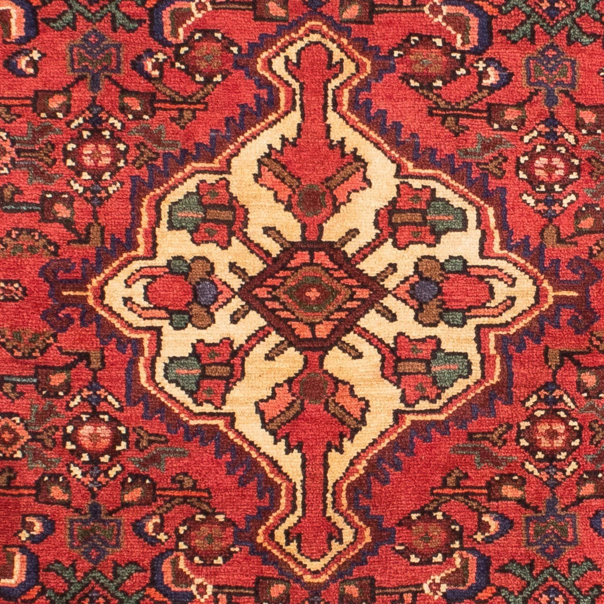 Tapis persan - Nomadic - 155 x 100 cm - rouge