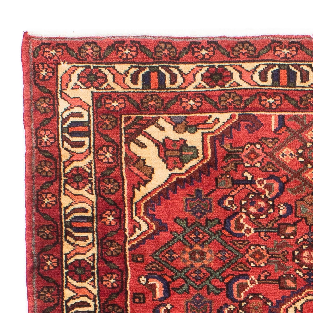 Tapis persan - Nomadic - 155 x 100 cm - rouge
