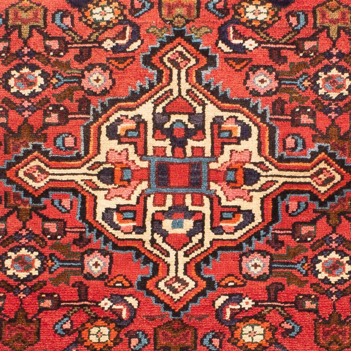Tapis persan - Nomadic - 157 x 110 cm - rouge