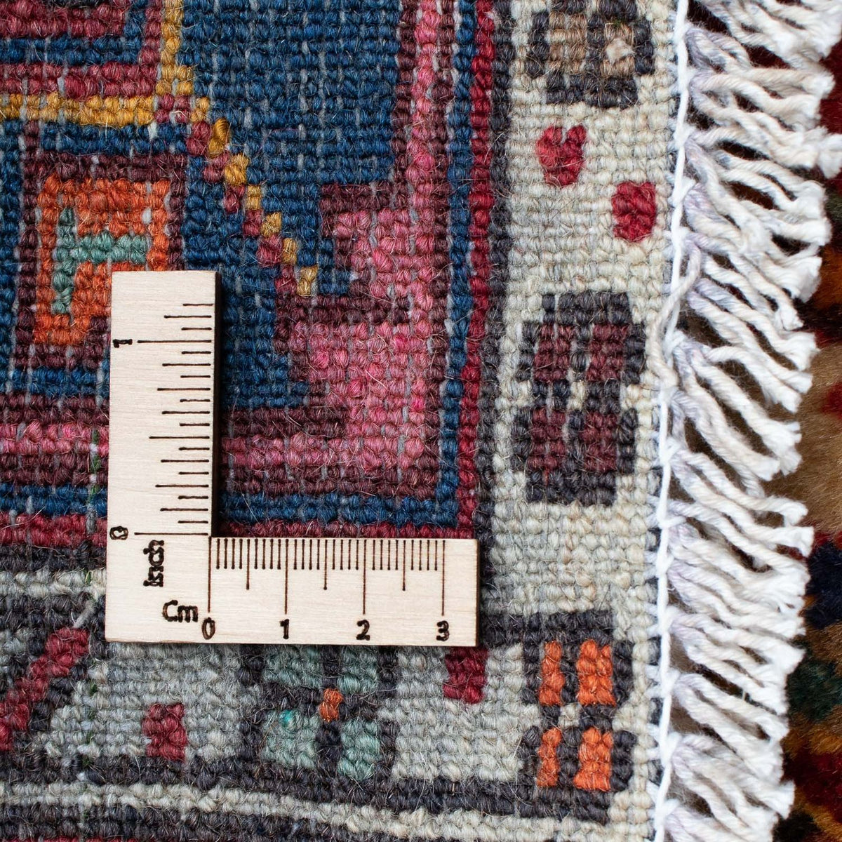 Tapis persan - Nomadic - 130 x 95 cm - multicolore