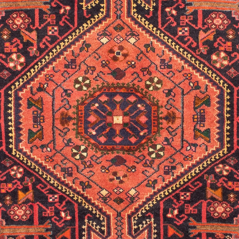 Tapis persan - Nomadic - 165 x 100 cm - rouge clair