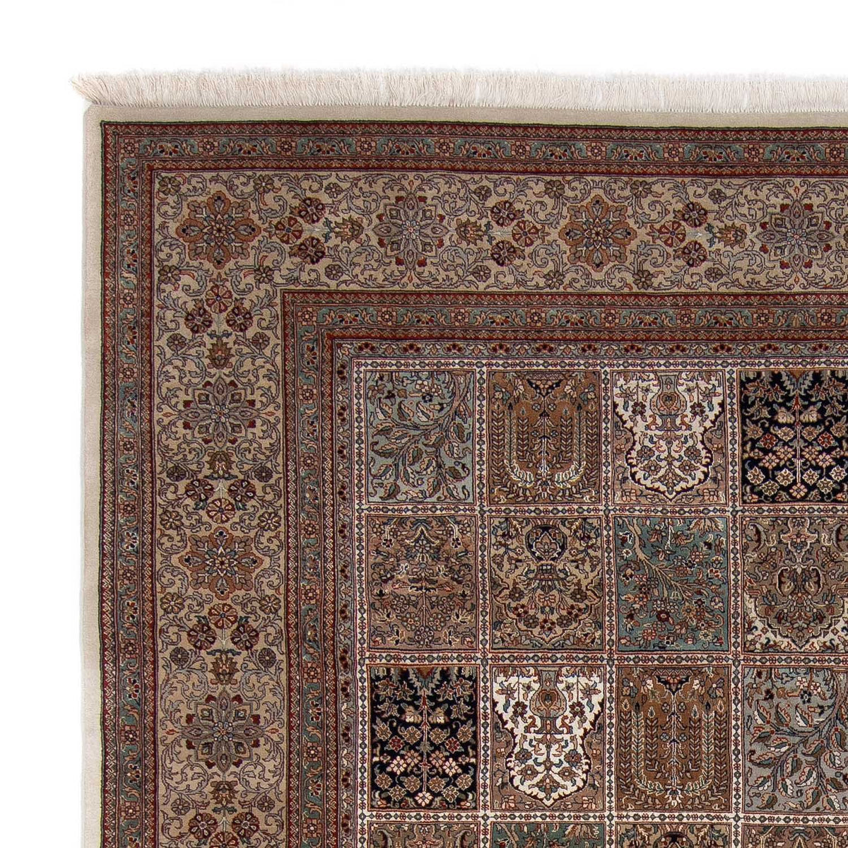 Tapis persan - Nomadic - 345 x 256 cm - marron clair