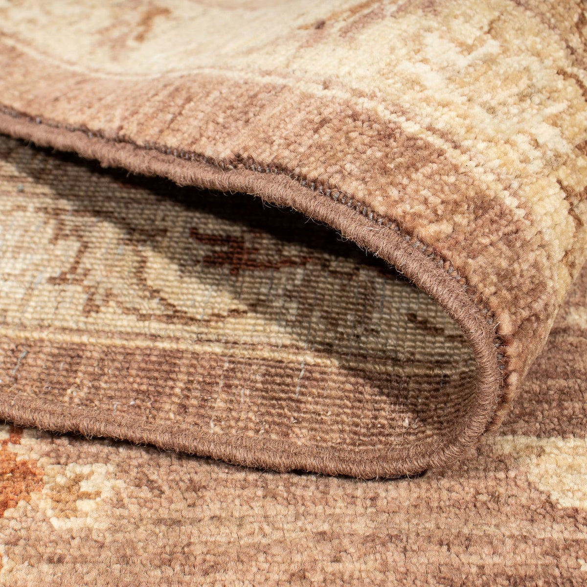 Tapis Ziegler - 369 x 270 cm - marron foncé