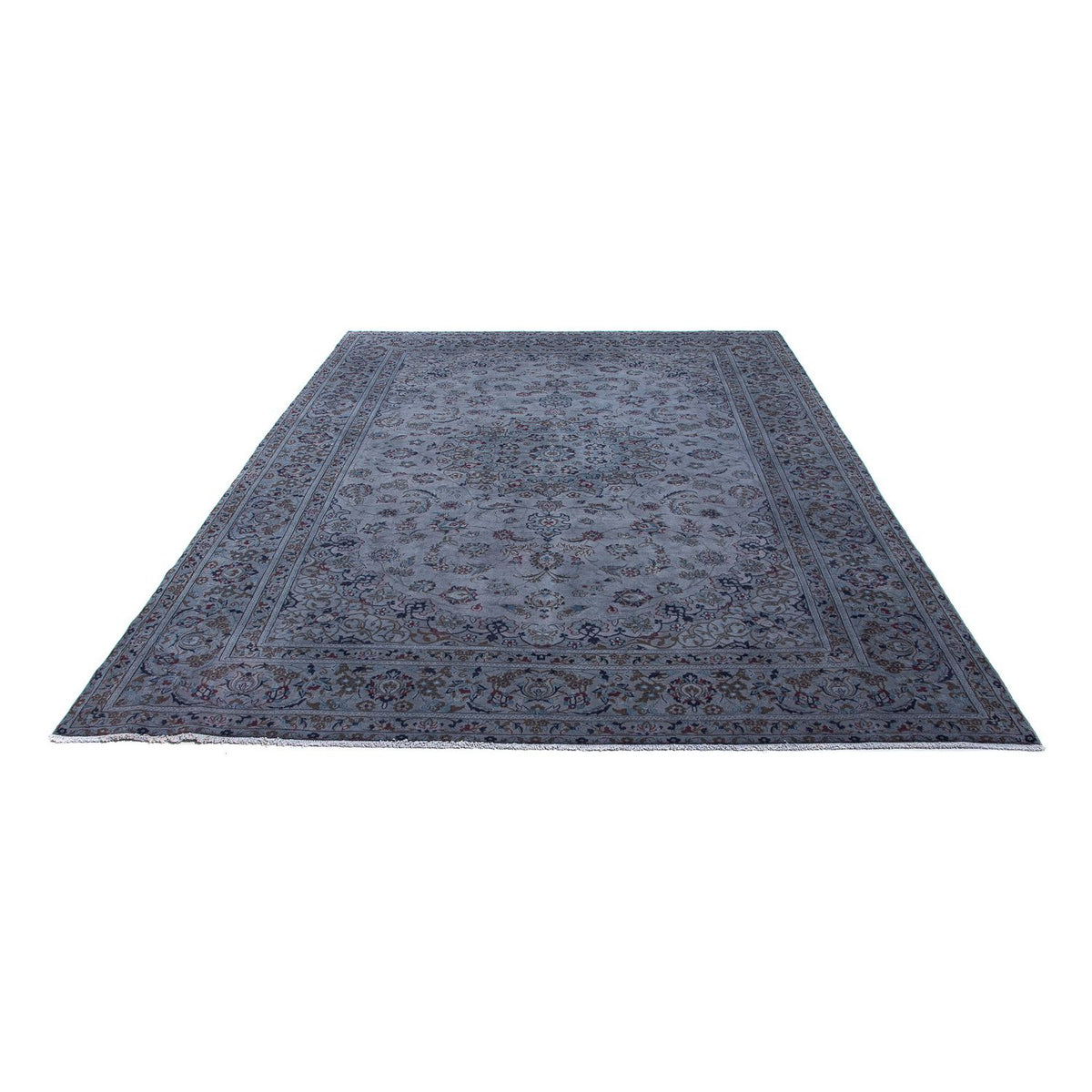 Tapis persan - Nain - 296 x 202 cm - gris