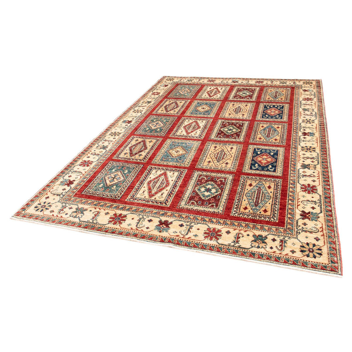 Tapis Ziegler - 243 x 174 cm - rouge foncé