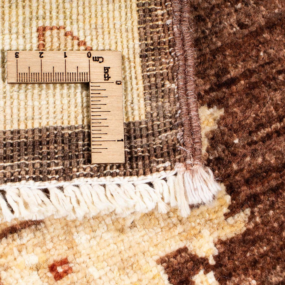 Tapis persan - Nomadic - 233 x 167 cm - marron