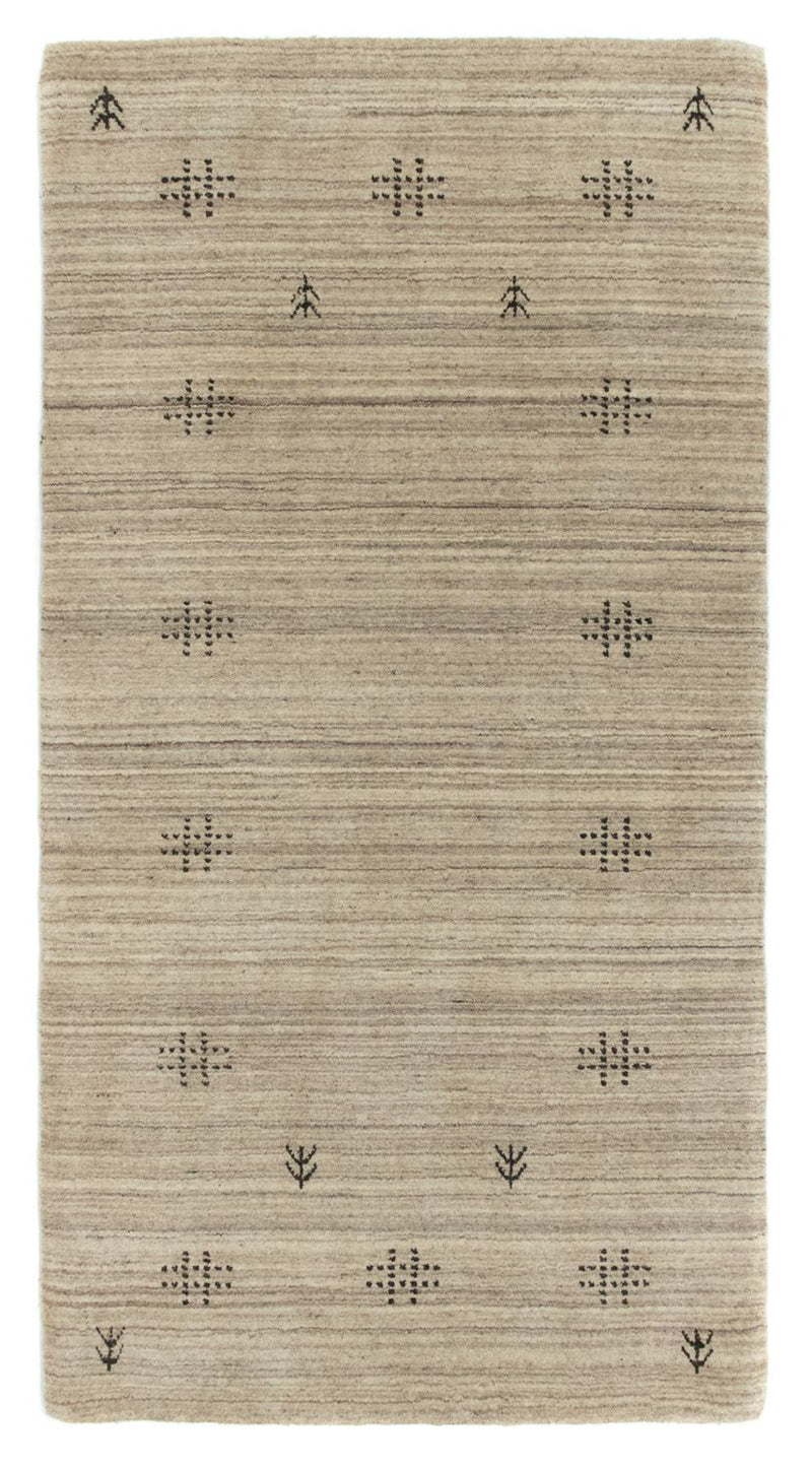 Tapis Gabbeh - Loribaft Persan - 140 x 70 cm - multicolore