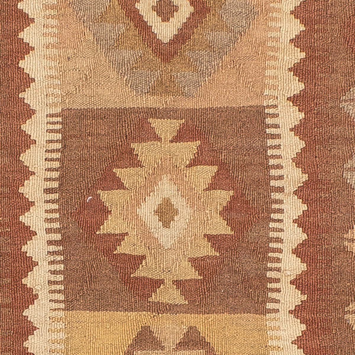 Tapis de couloir Tapis Kelim - Splash - 284 x 79 cm - multicolore