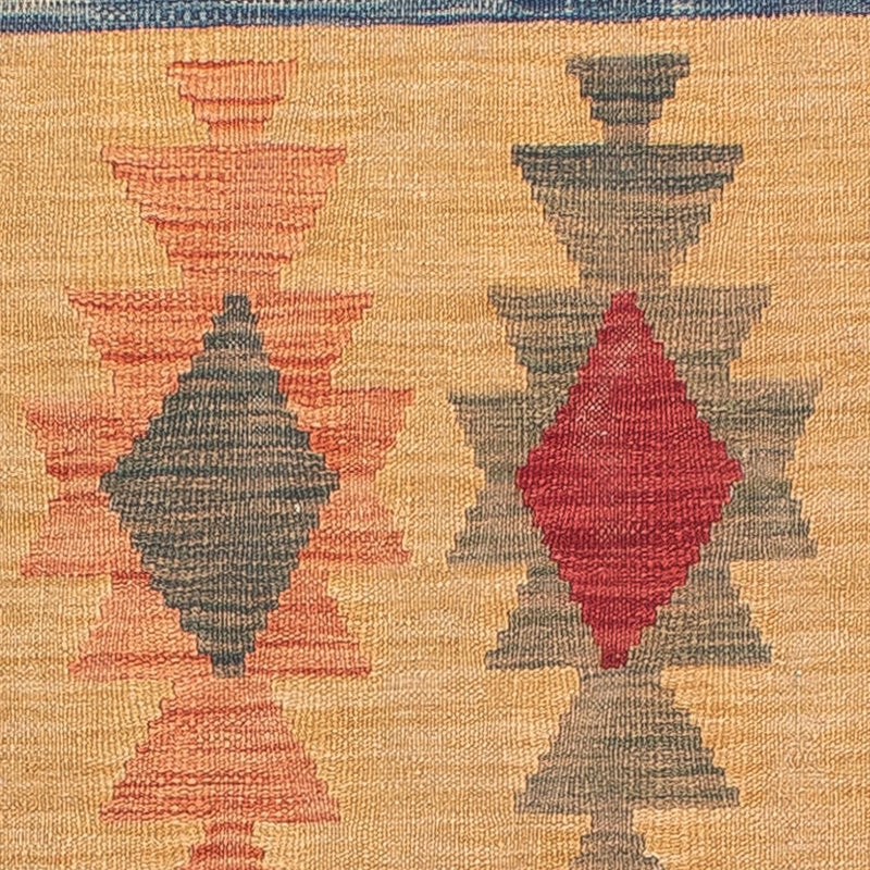 Tapis de couloir Tapis Kelim - Splash - 288 x 69 cm - multicolore