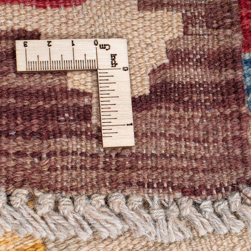 Tapis de couloir Tapis Kelim - Splash - 288 x 69 cm - multicolore