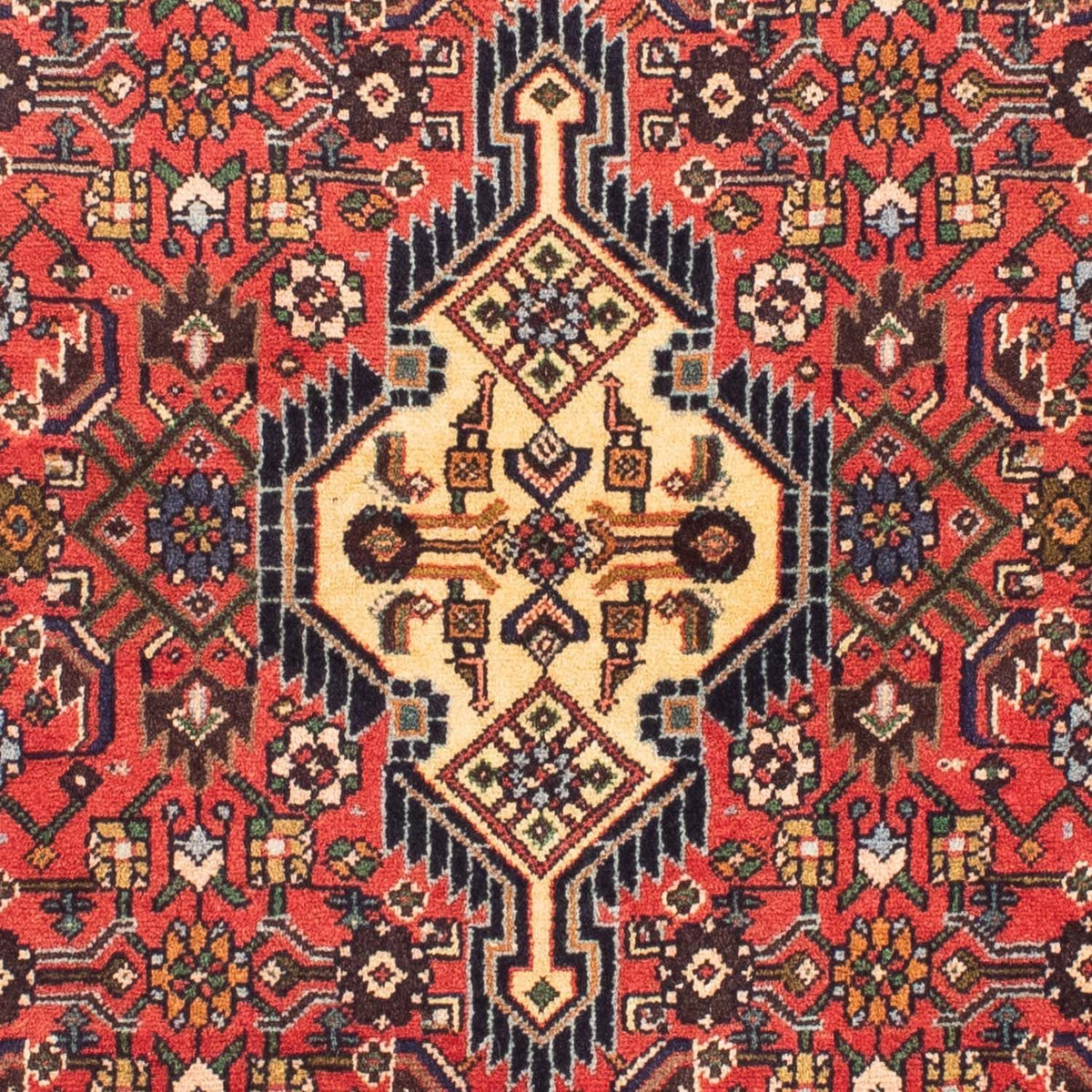 Tapis persan - Nomadic - 156 x 98 cm - rouge