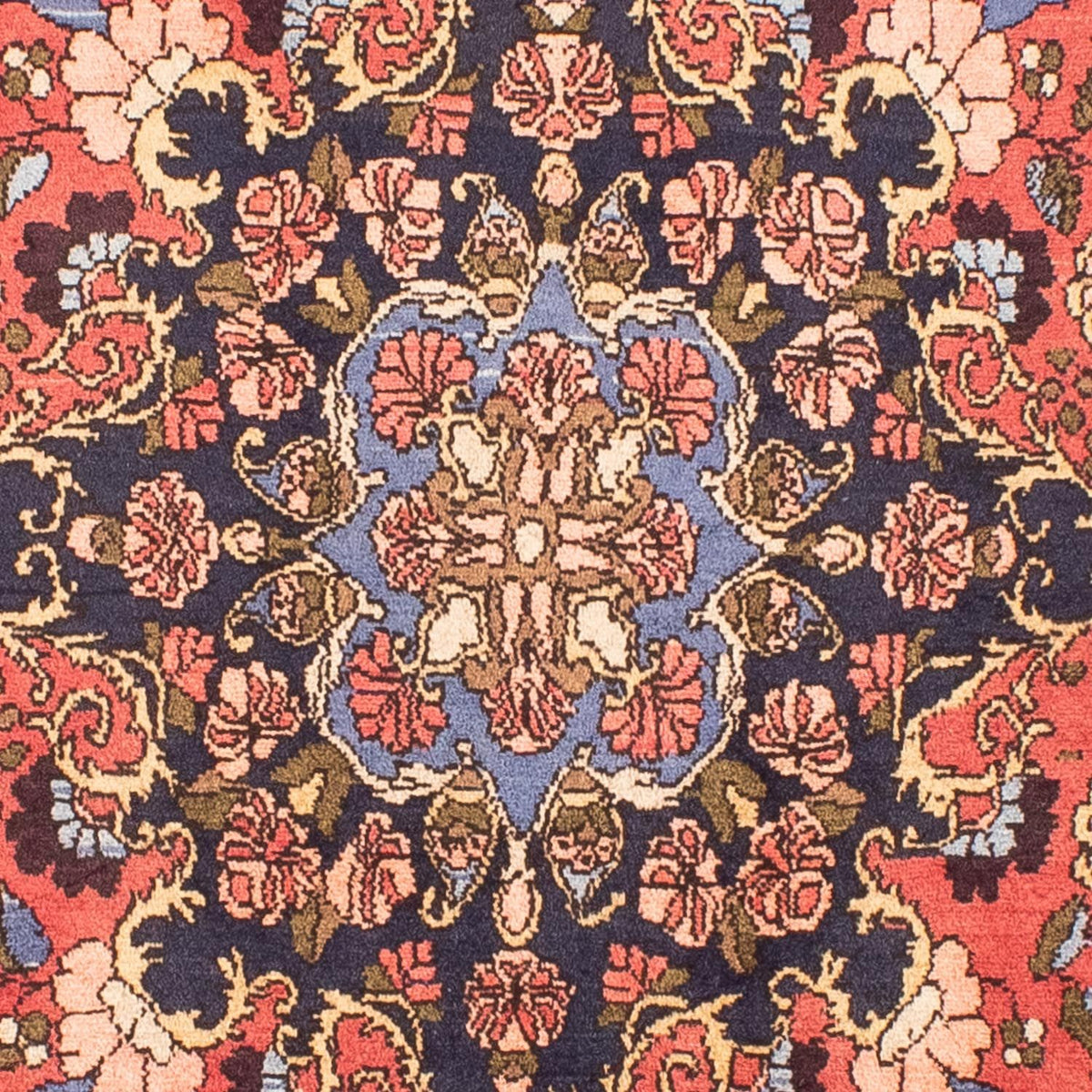 Tapis persan - Nomadic - 255 x 154 cm - rouge clair