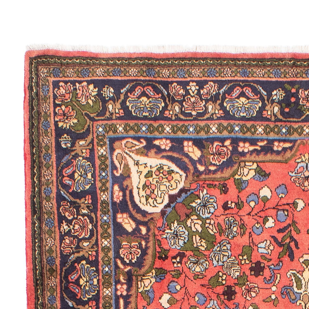 Tapis persan - Nomadic - 255 x 154 cm - rouge clair