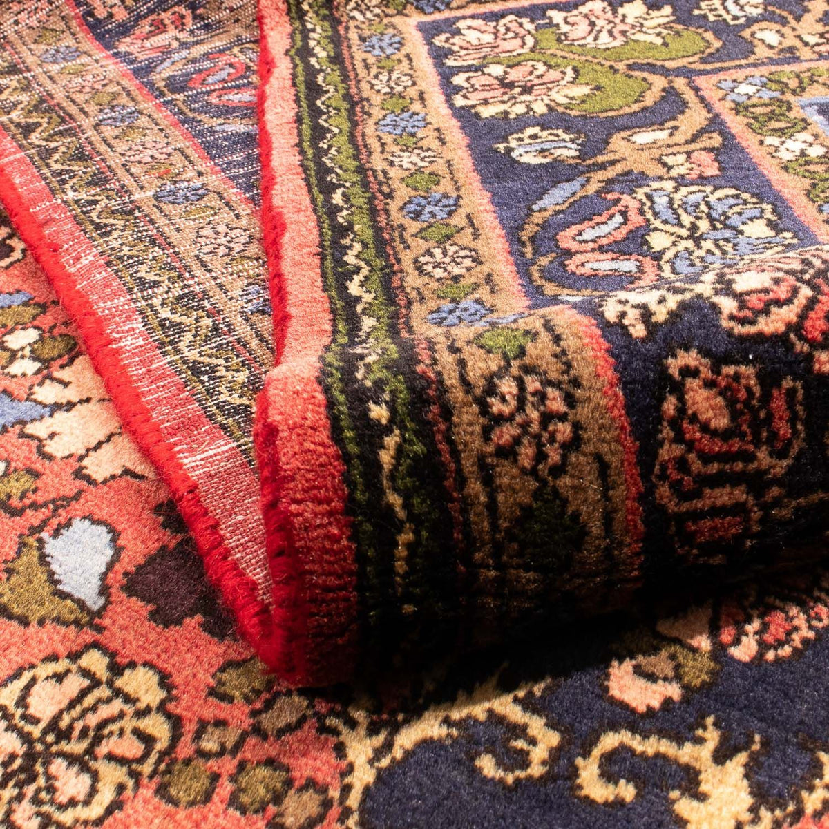 Tapis persan - Nomadic - 255 x 154 cm - rouge clair