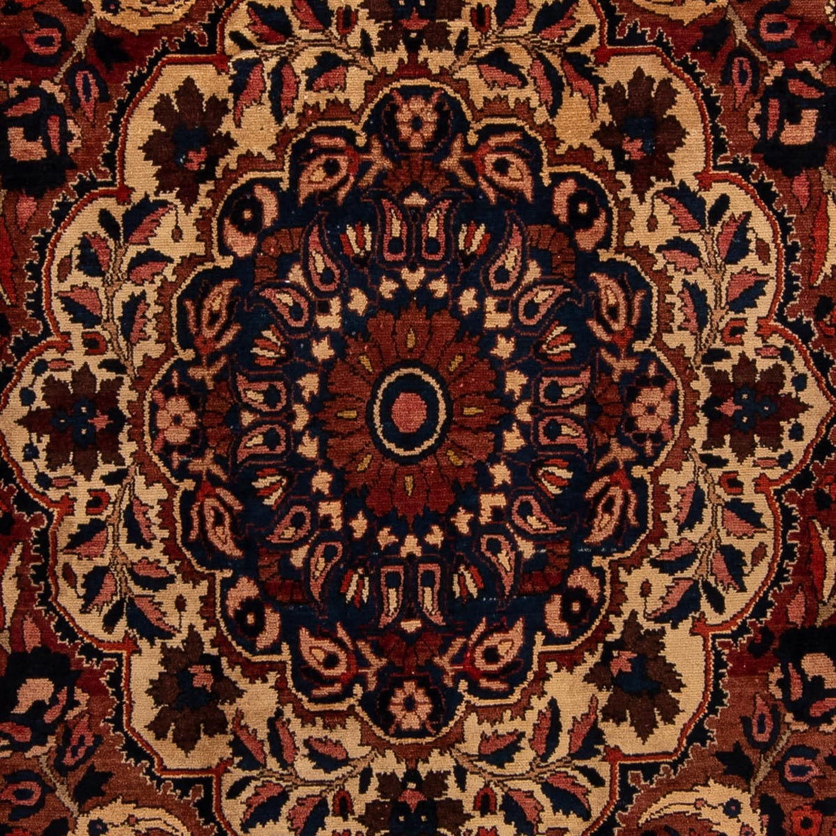 Tapis persan - Nomadic - 342 x 224 cm - marron