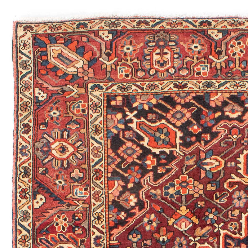 Tapis persan - Nomadic - 279 x 230 cm - rouge clair