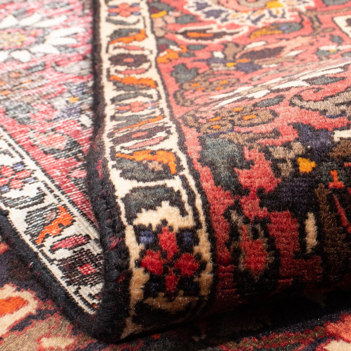 Tapis persan - Nomadic - 302 x 209 cm - rouge clair
