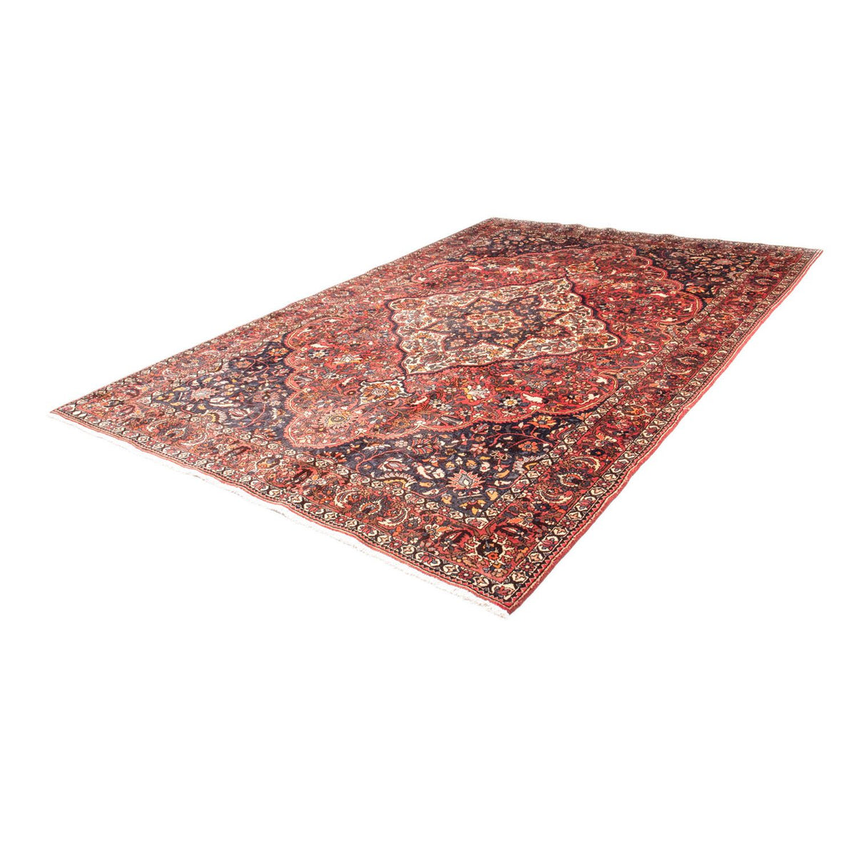 Tapis persan - Nomadic - 326 x 214 cm - rouge