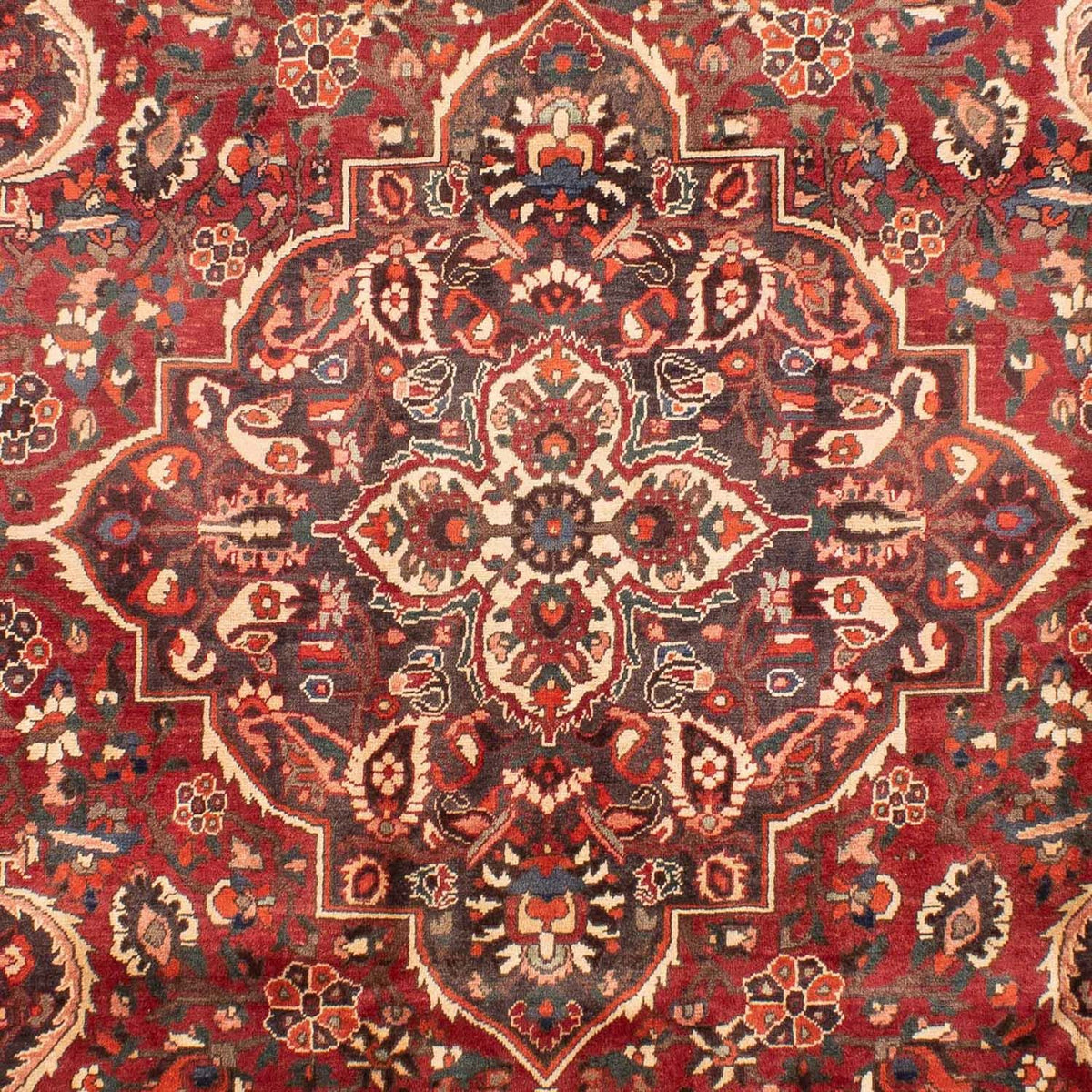 Tapis persan - Nomadic - 294 x 205 cm - rouge