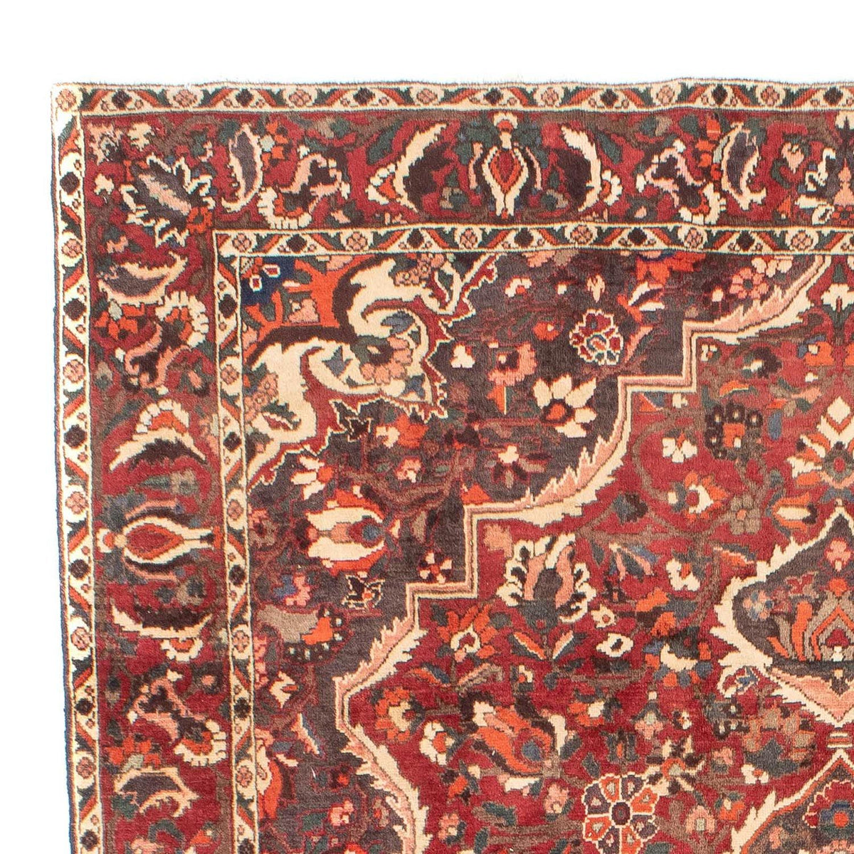 Tapis persan - Nomadic - 294 x 205 cm - rouge