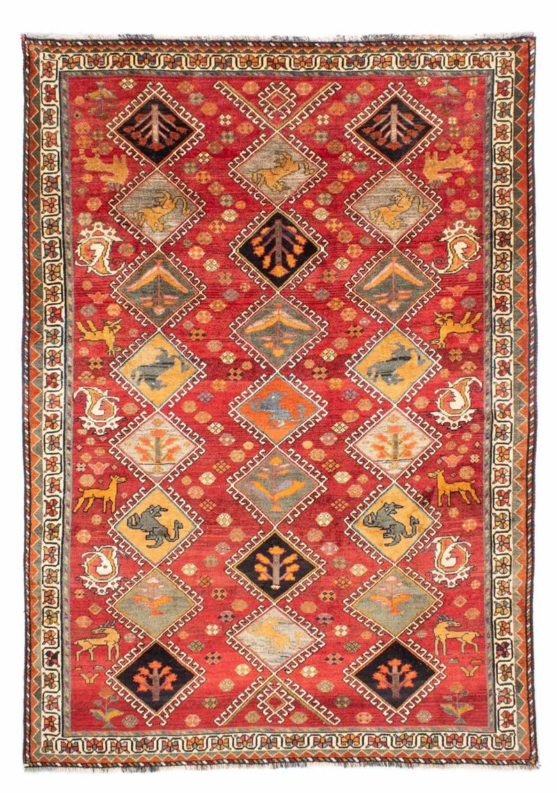 Tapis persan - Nomadic - 289 x 205 cm - rouge
