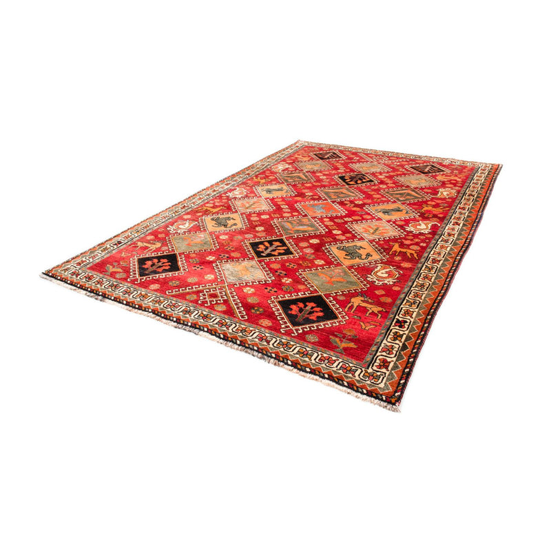 Tapis persan - Nomadic - 289 x 205 cm - rouge
