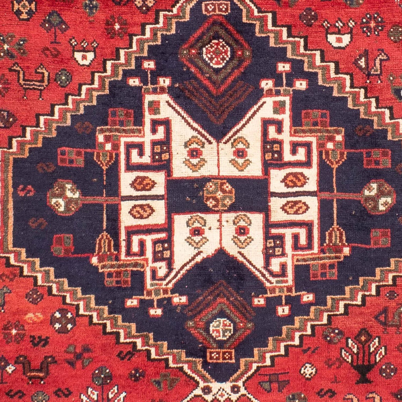 Tapis persan - Nomadic - 287 x 196 cm - rouge foncé