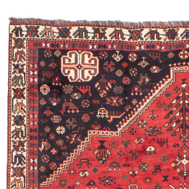 Tapis persan - Nomadic - 287 x 196 cm - rouge foncé