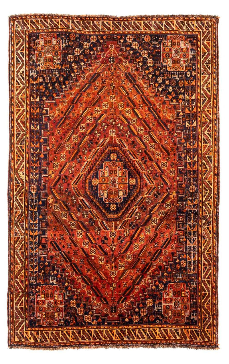Tapis persan - Nomadic - 260 x 163 cm - rouille