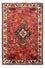 Tapis persan - Nomadic - 210 x 140 cm - rouge foncé