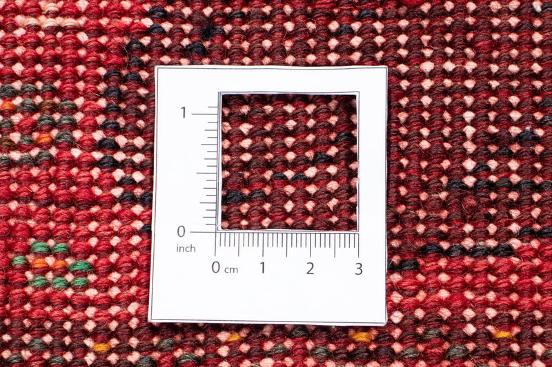 Tapis persan - Nomadic - 210 x 140 cm - rouge foncé