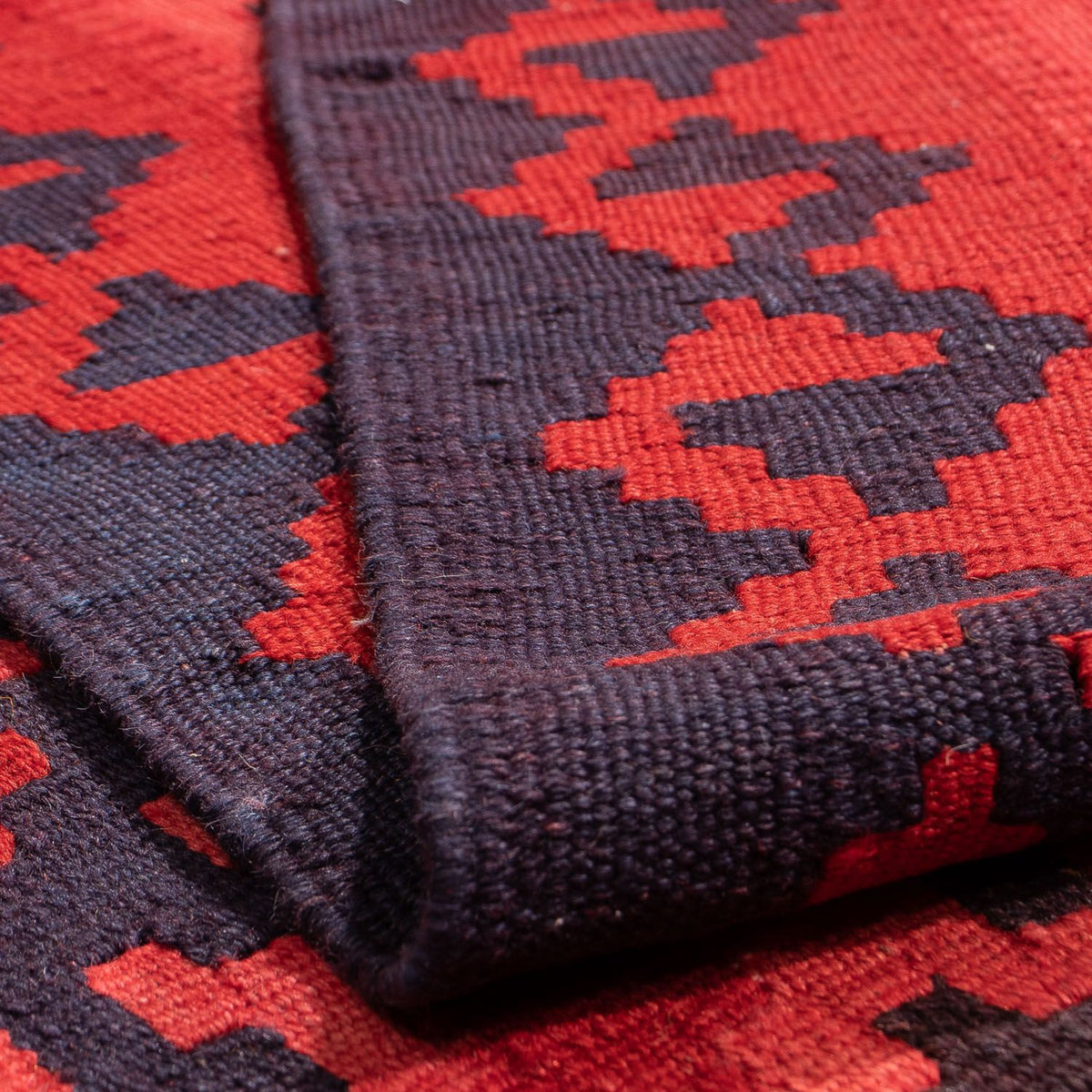 Tapis Kelim - Oriental - 210 x 151 cm - rouge